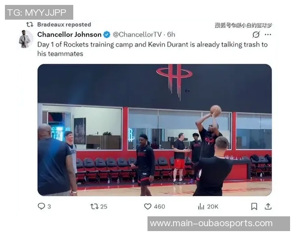 谢泼德虽身高不足1米9却展现惊人跳投能力KD身边空位三分机会频频出现